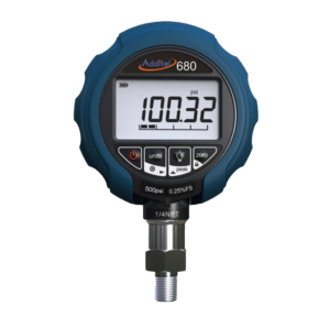 pressure chart digital gauge