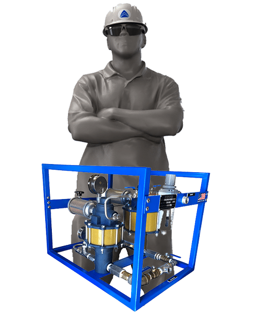 dual hydrostatic test system