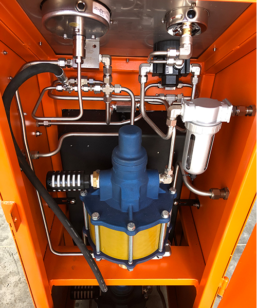 Hydrotest pump system