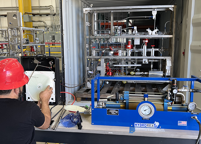 Hydrostatig Pressure Testing