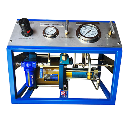 Hydrogen pressure test equipment