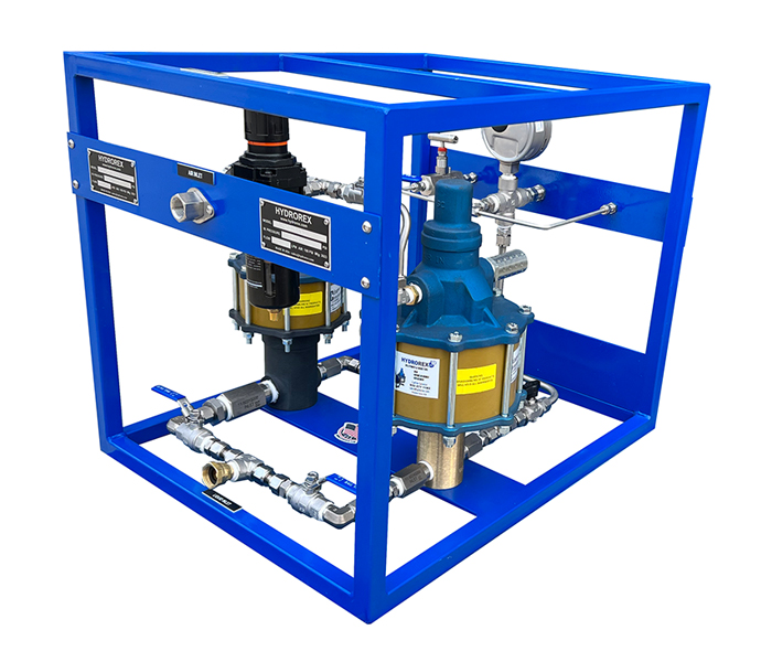 dual hydrostatic pressure test pump