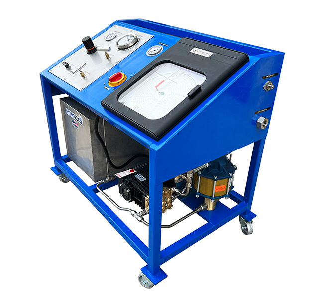 Pressure test bench system