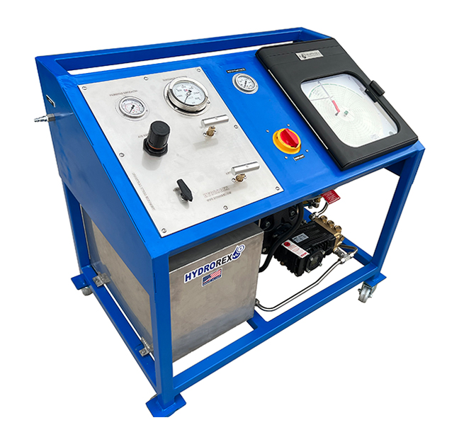 hydrostatic pressure testing bench equipment