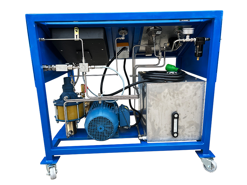 pressure motor test pump unit