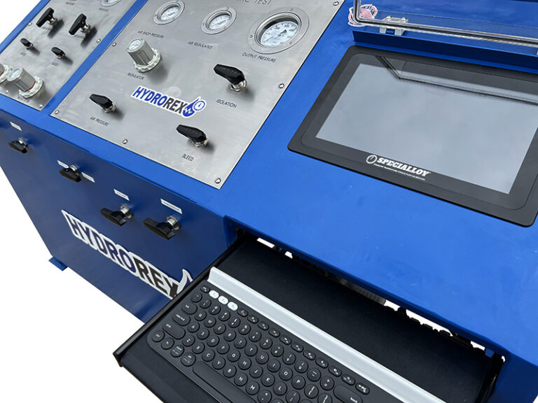 digital hydrostatic test bench