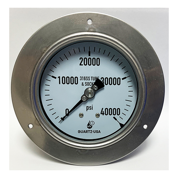 40000 psi pressure gauge