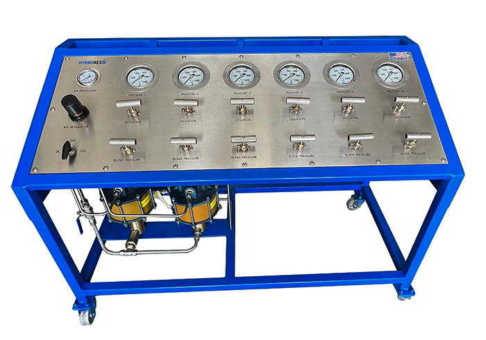 PRESSURE MANIFOLD TEST CART