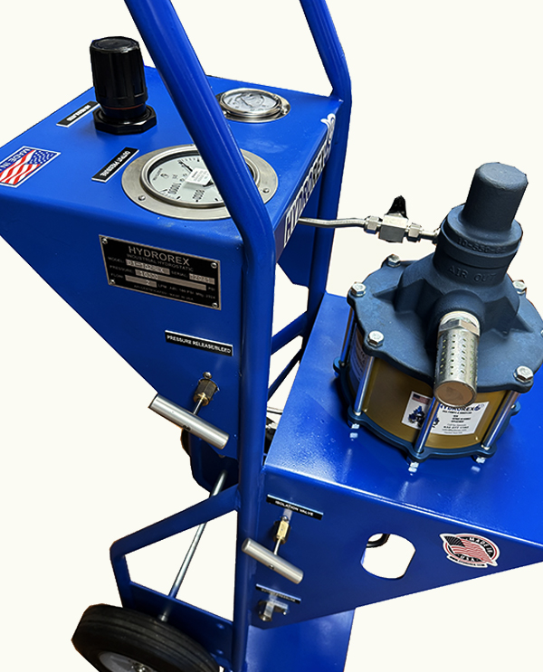 hydraulic power pressure test unit