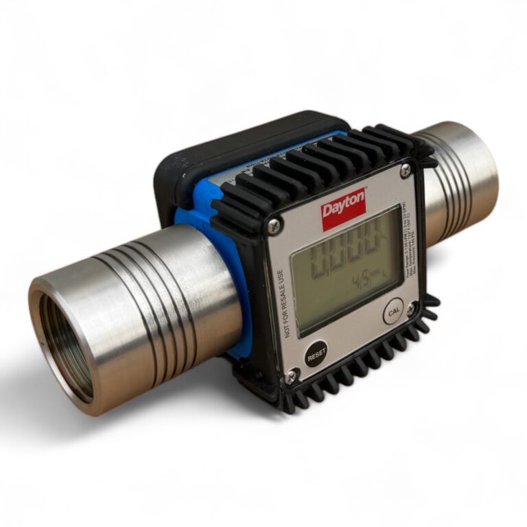 Dayton digital flow meter