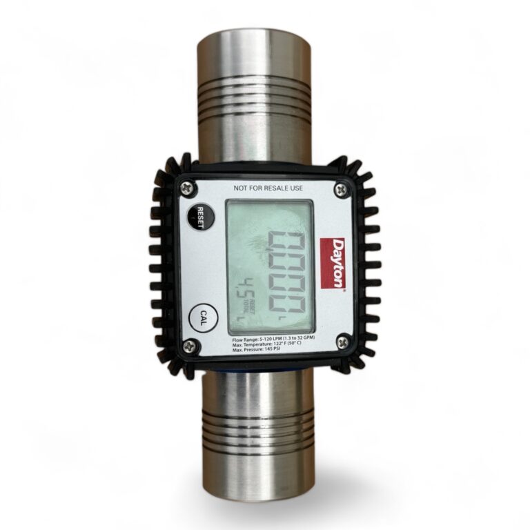 liquid fluid digital flow meter