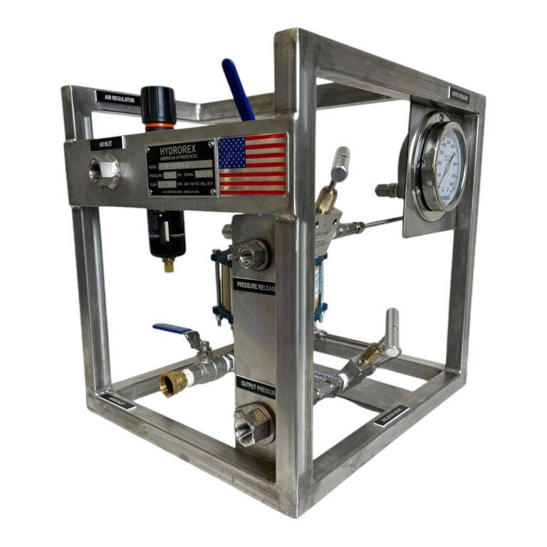 hydrostatic pressure test pump