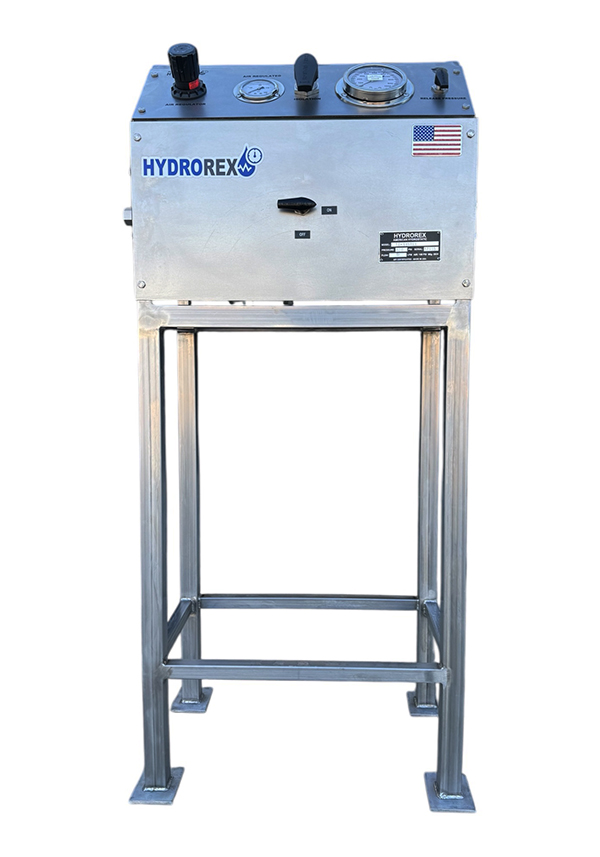 Hydrostatic pressure test bench