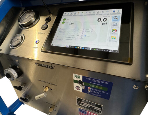 Digital Hydrostatic Pressure Test Pump Unit