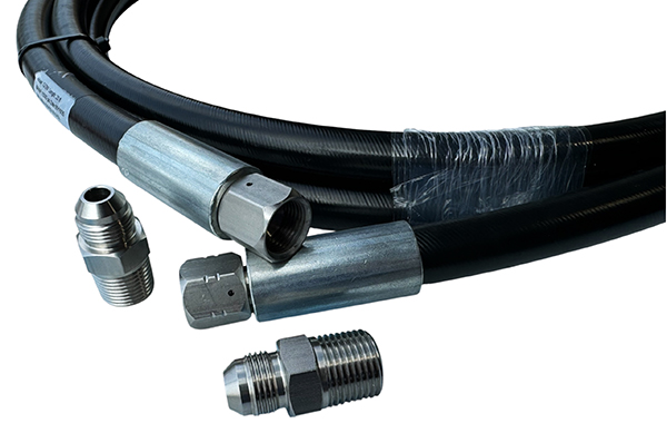 HIGH PRESSURE JIC-AN HOSES FOR HYDRO TESTING