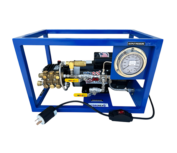 electric motor pump for pressure test 2000 psi 240V