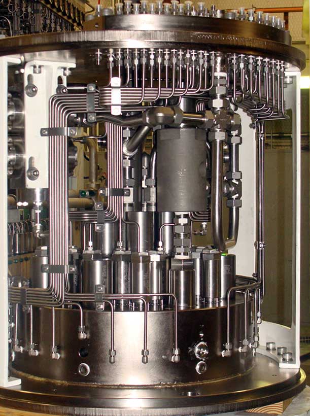 stainless tubing bending and installation on control panel