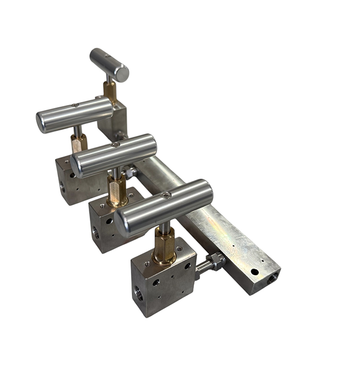 20000 psi pressure testing manifold