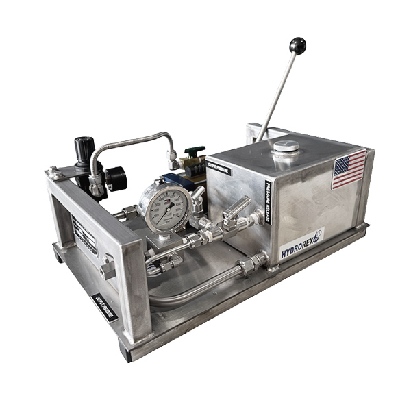 hand pressure pump with reservoir hydraulic tank