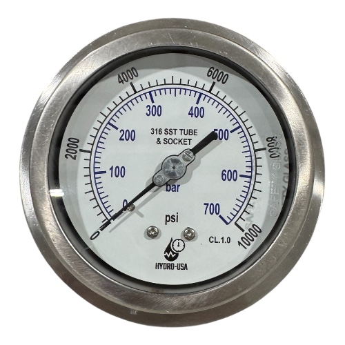 10000 psi pressure gauge 4 inches