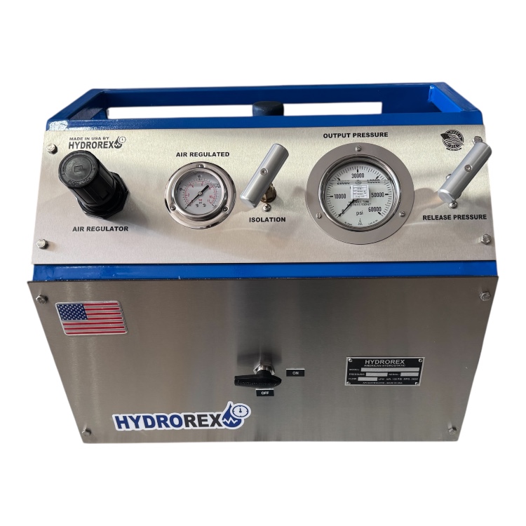 high pressure hydrostatic test pump