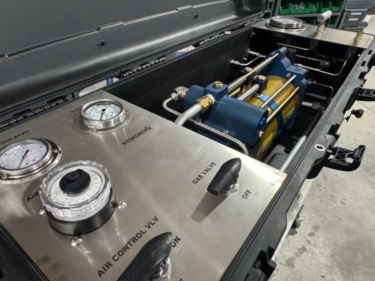 Case Portable Nitrogen Gas Booster Pressure Pump