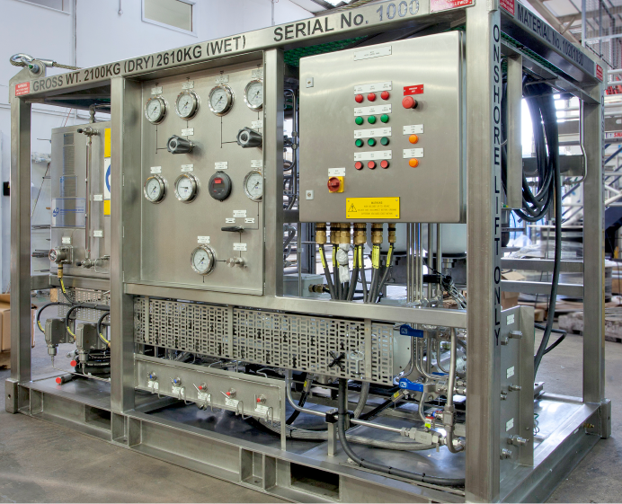 pressure test system HPU