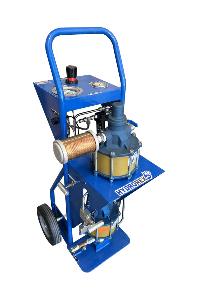 TWO PUMPS HI-LO DUAL TEST CART