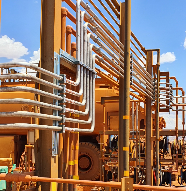 hydraulic-flare-pipes-OFRS-system-fabrication-installation-in-Houston