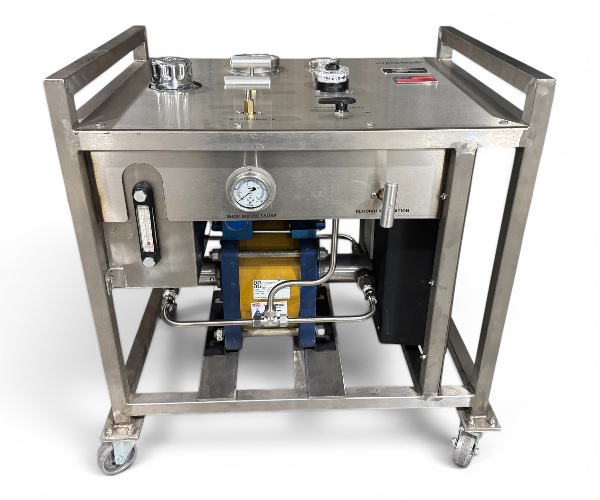Double Acting Pump for Pressure Testing