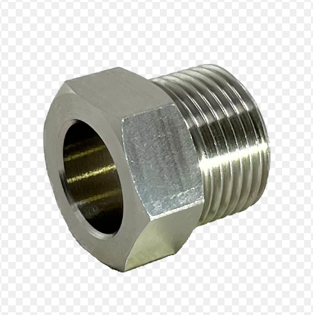 MEDIUM PRESSURE TUBING FITTING GLAND NUT