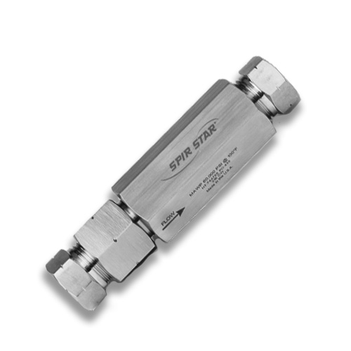 spir star high pressure check valve
