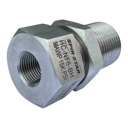 15000 Psi NPT Bulkhead Spir Star