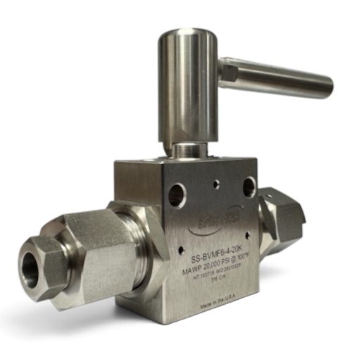 20000 Psi Ball Valve Spir Star