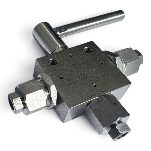 3-way high pressure ball valve 20K