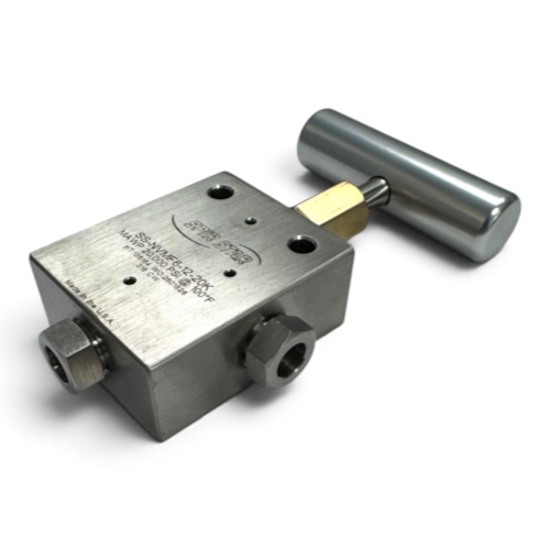 Angle high pressure needle valve Spir Star