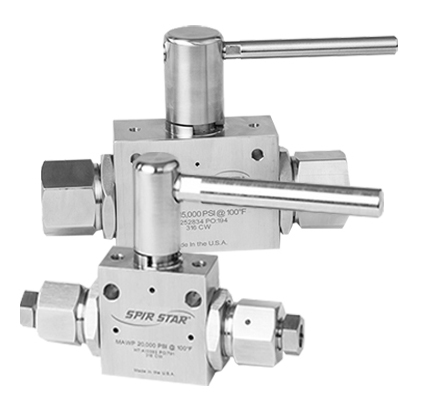 High pressure ball valves