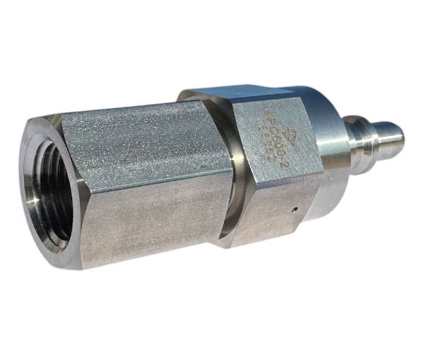 SPC600-2-NF8 Quick Disconnect Nipple with Check Valve